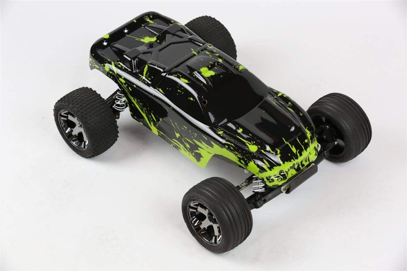 SummitLink Compatible Custom Body Muddy Green Over Black Replacement for 1/10 Scale RC Car or Truck (Truck not Included) R-G-01 - Image 2